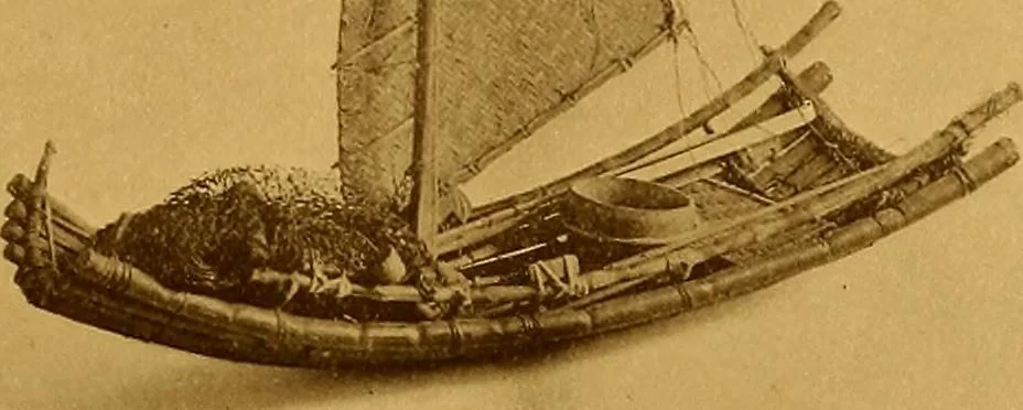 An illustration from The Marine room of the Peabody Museum of Salem, 1921, leaf 298
