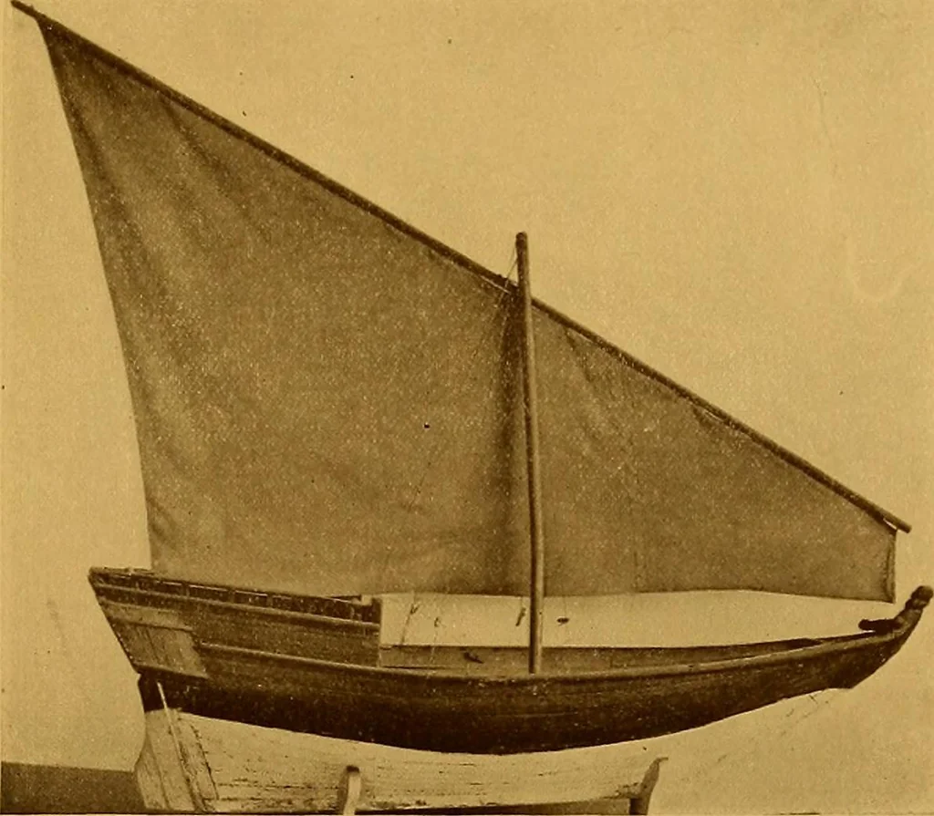 An illustration from The Marine room of the Peabody Museum of Salem, 1921, leaf 302