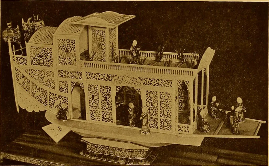 An illustration from The Marine room of the Peabody Museum of Salem, 1921, leaf 306