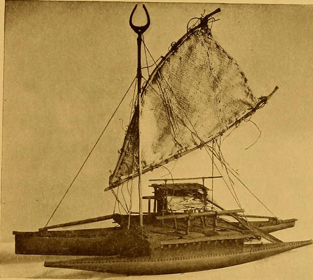 An illustration from The Marine room of the Peabody Museum of Salem, 1921, leaf 310