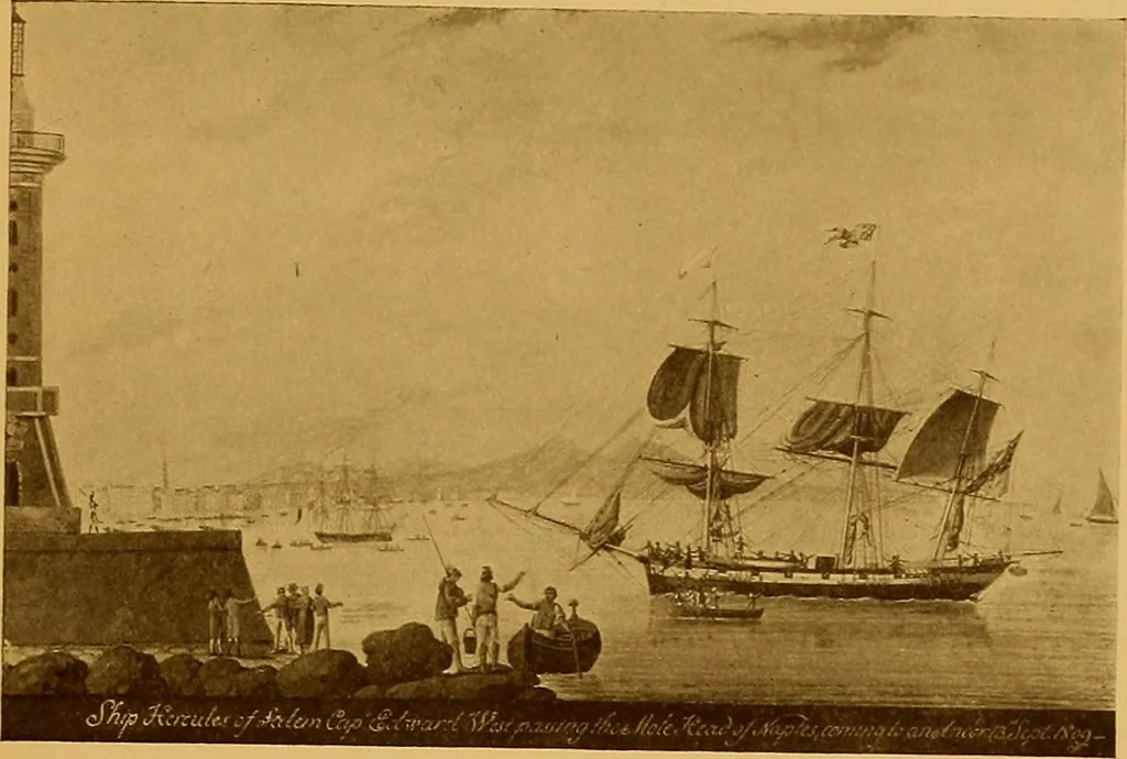 An illustration from The Marine room of the Peabody Museum of Salem, 1921, leaf 62
