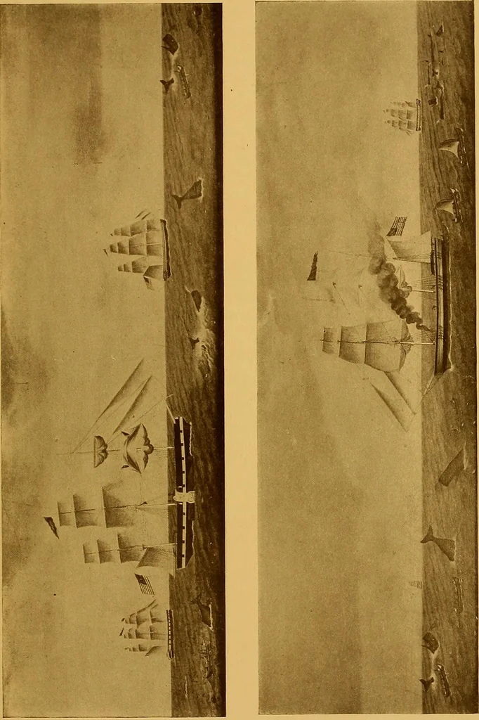 An illustration from The Marine room of the Peabody Museum of Salem, 1921, leaf 94