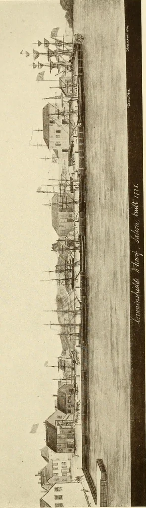 An illustration from The Marine room of the Peabody Museum of Salem, 1921, leaf 126