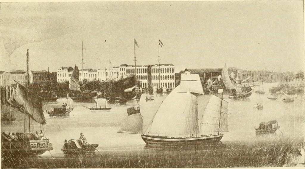 An illustration from The Marine room of the Peabody Museum of Salem, 1921, leaf 134
