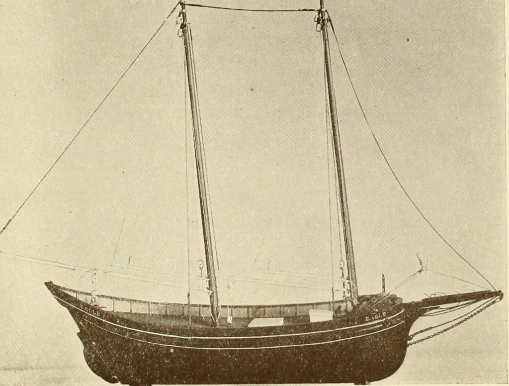 An illustration from The Marine room of the Peabody Museum of Salem, 1921, leaf 146