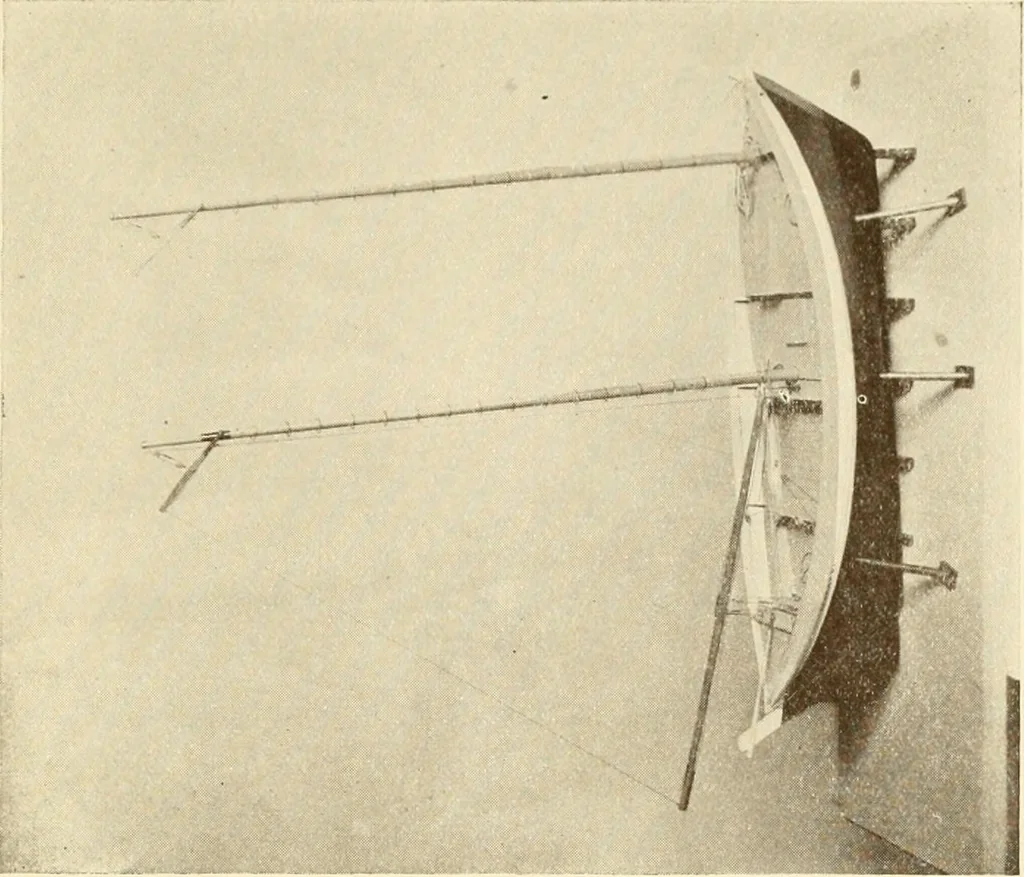 An illustration from The Marine room of the Peabody Museum of Salem, 1921, leaf 158