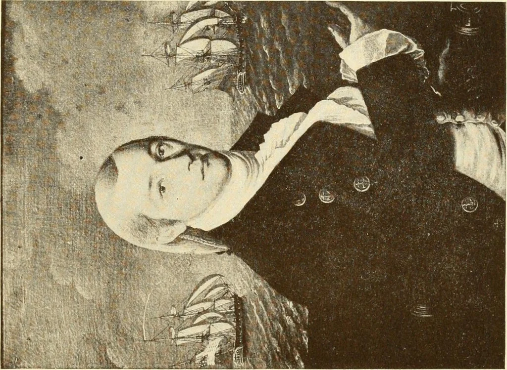 An illustration from The Marine room of the Peabody Museum of Salem, 1921, leaf 206