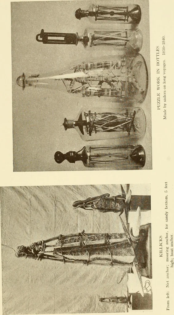 An illustration from The Marine room of the Peabody Museum of Salem, 1921, leaf 254