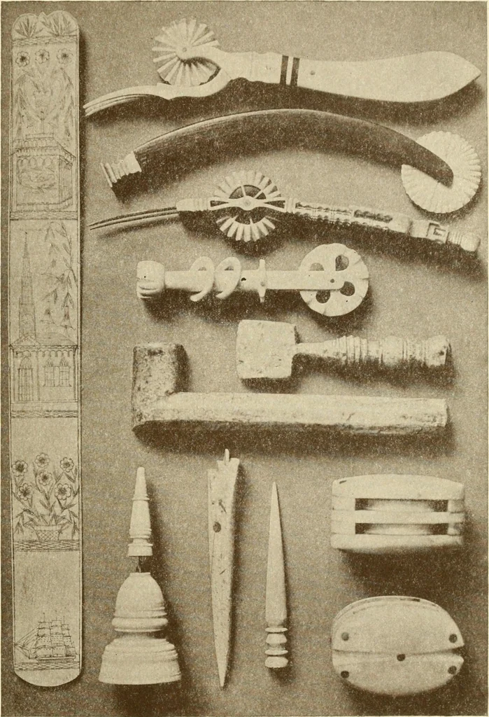 An illustration from The Marine room of the Peabody Museum of Salem, 1921, leaf 256