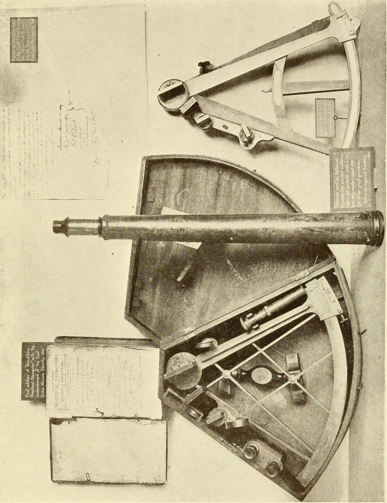 An illustration from The Marine room of the Peabody Museum of Salem, 1921, leaf 266