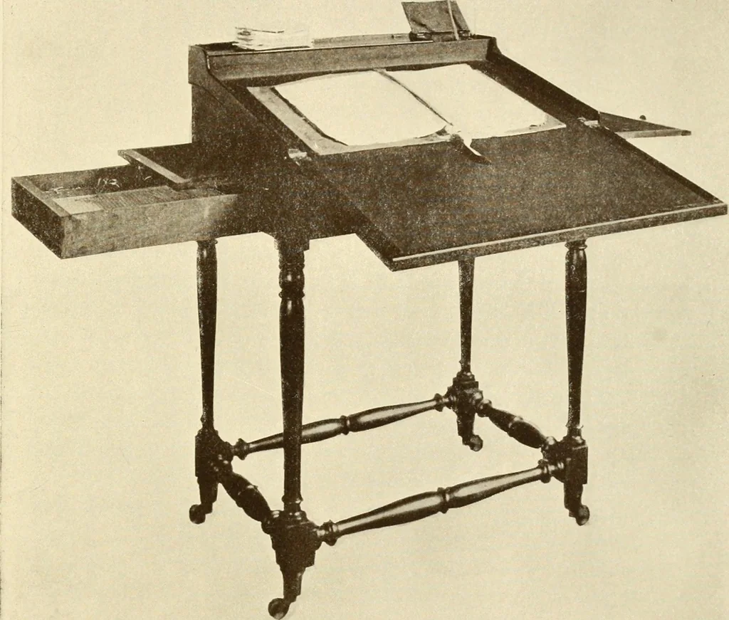 An illustration from The Marine room of the Peabody Museum of Salem, 1921, leaf 270