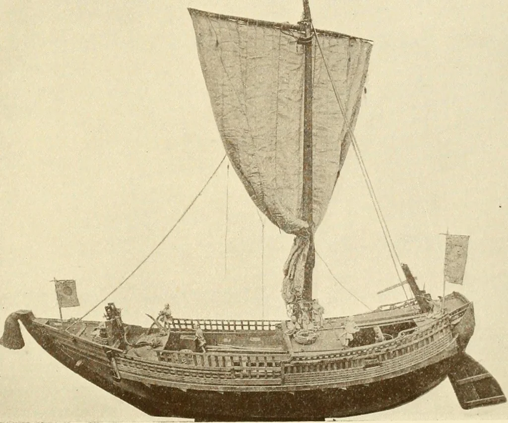 An illustration from The Marine room of the Peabody Museum of Salem, 1921, leaf 298