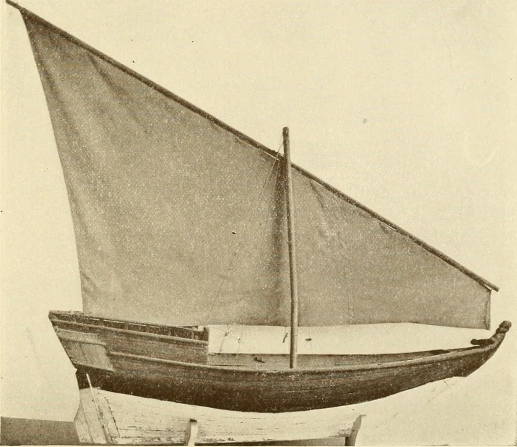 An illustration from The Marine room of the Peabody Museum of Salem, 1921, leaf 302