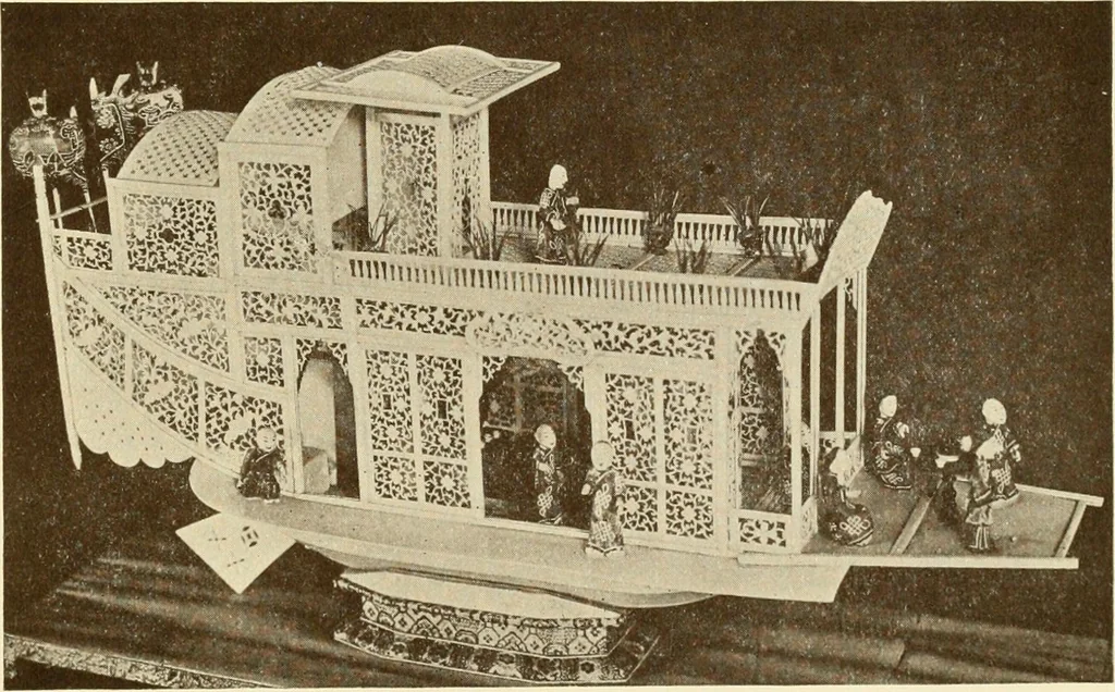 An illustration from The Marine room of the Peabody Museum of Salem, 1921, leaf 306