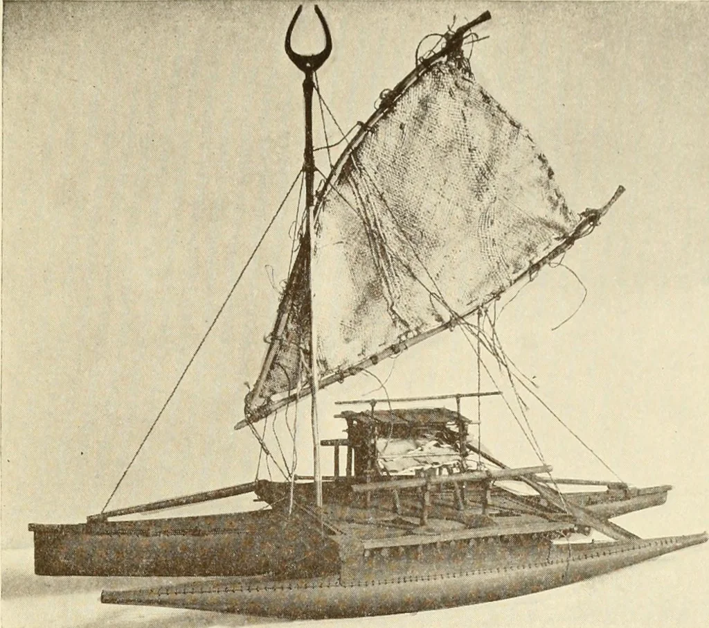 An illustration from The Marine room of the Peabody Museum of Salem, 1921, leaf 310