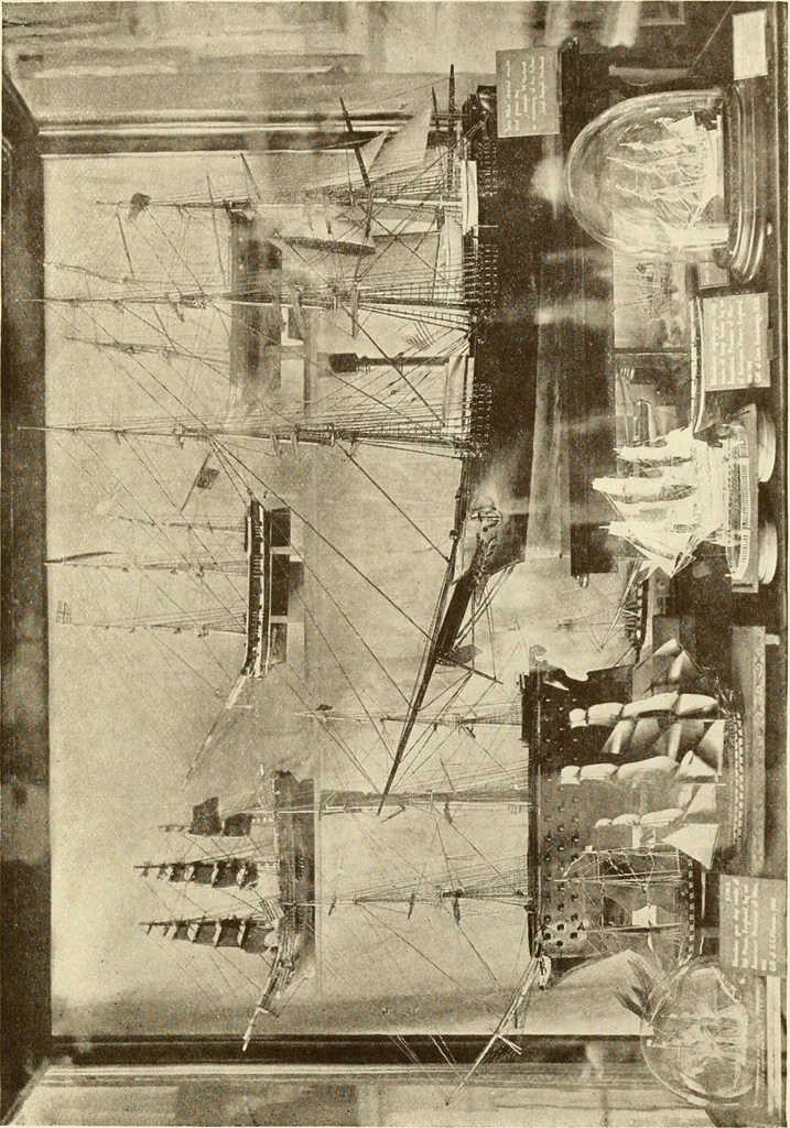An illustration from The Marine room of the Peabody Museum of Salem, 1921, leaf 34