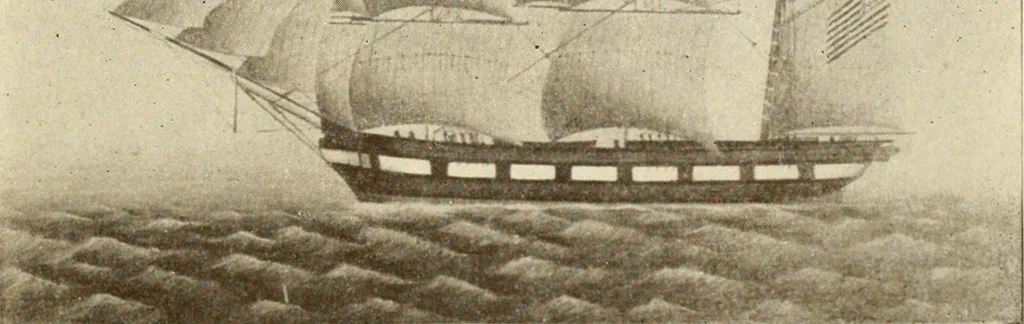 An illustration from The Marine room of the Peabody Museum of Salem, 1921, leaf 46