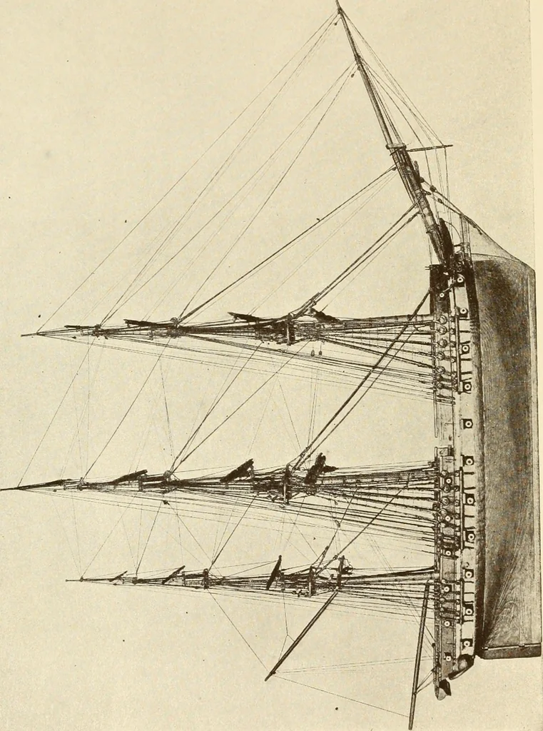 An illustration from The Marine room of the Peabody Museum of Salem, 1921, leaf 5
