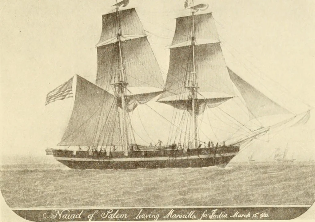 An illustration from The Marine room of the Peabody Museum of Salem, 1921, leaf 86