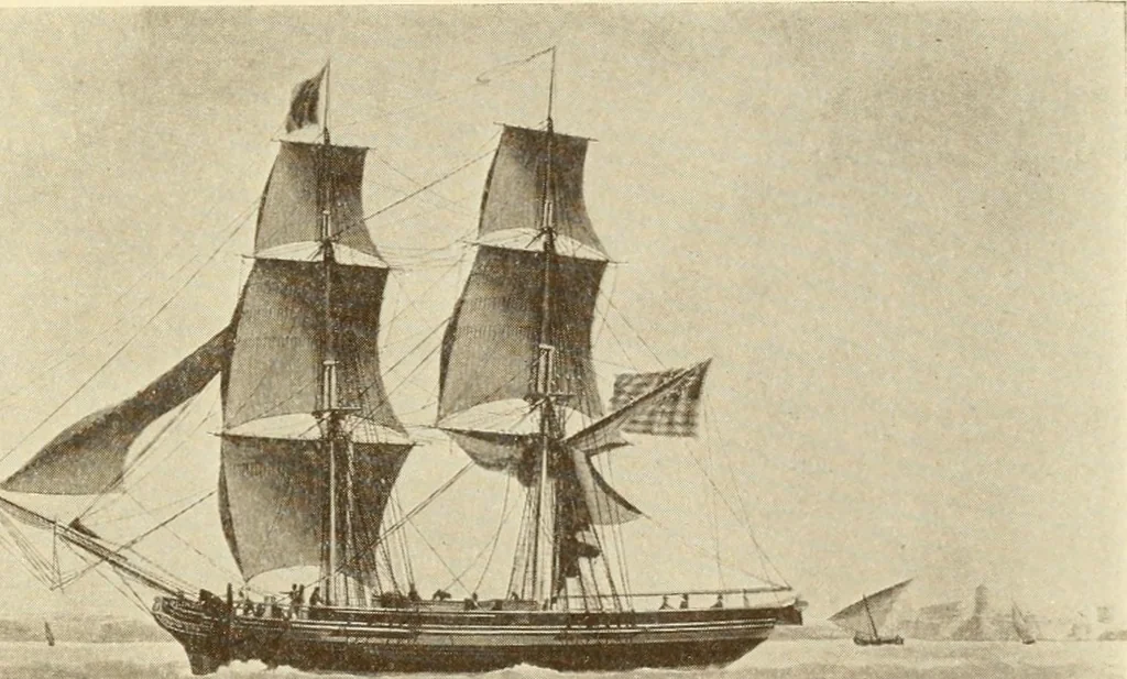 An illustration from The Marine room of the Peabody Museum of Salem, 1921, leaf 86
