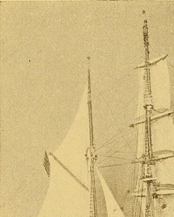 An illustration from The Marine room of the Peabody museum of Salem, 1921, leaf 162