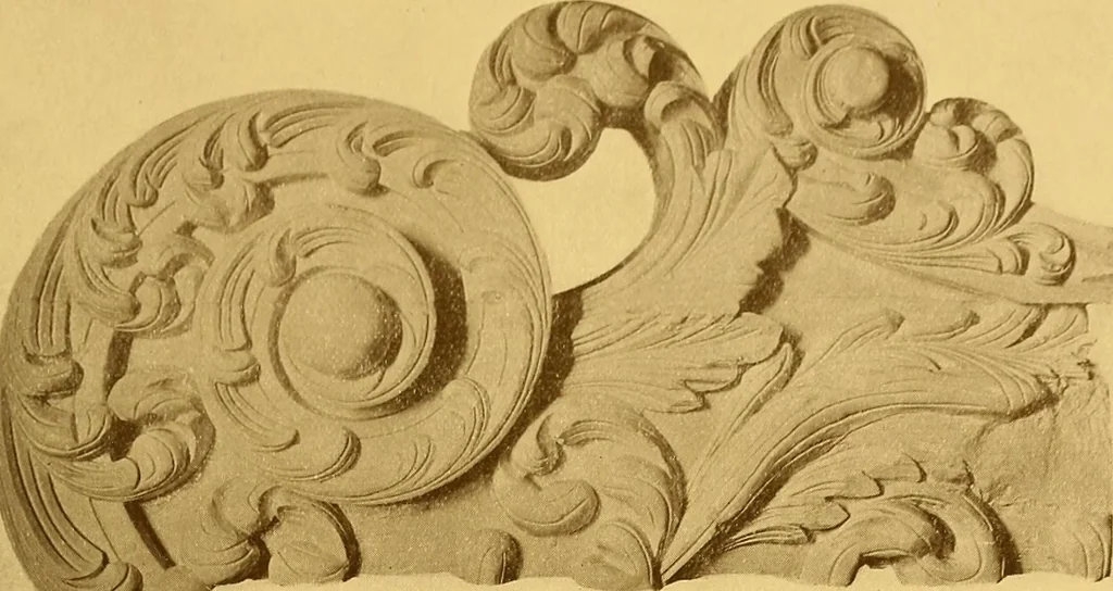 An illustration from The Marine room of the Peabody museum of Salem, 1921, leaf 236