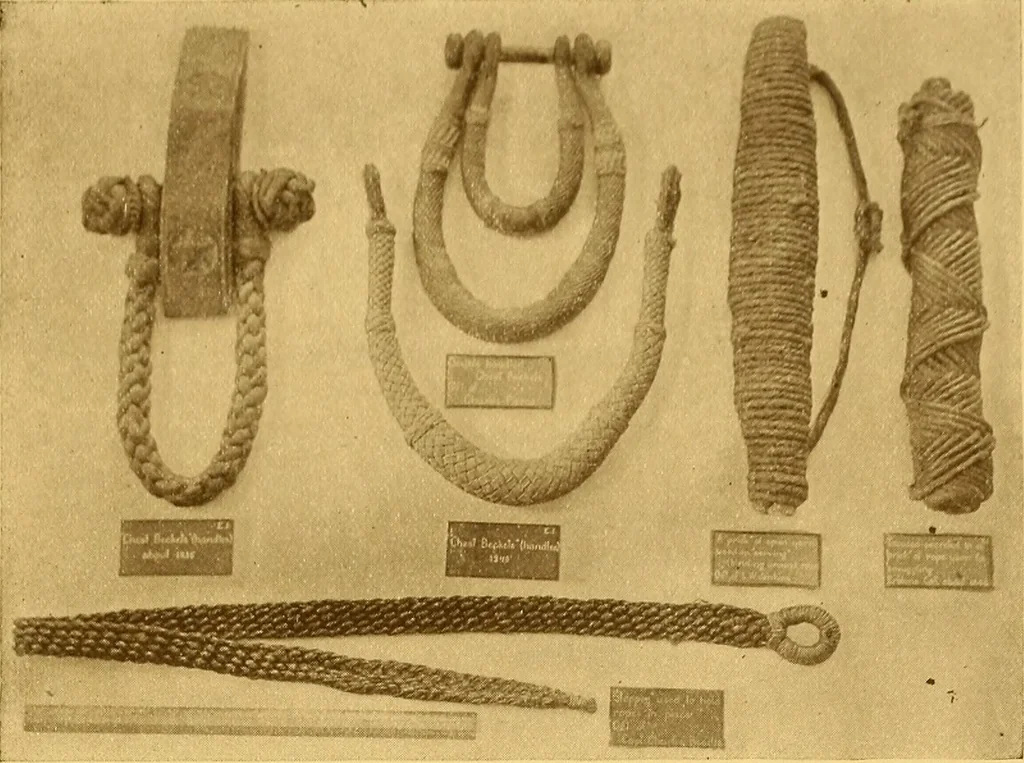 An illustration from The Marine room of the Peabody museum of Salem, 1921, leaf 246
