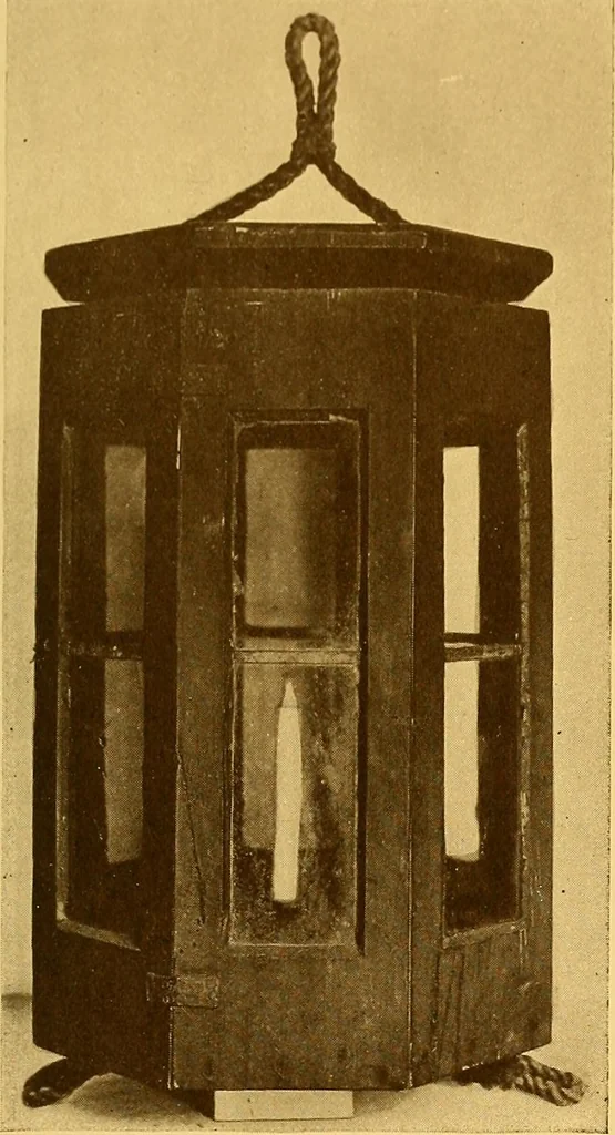 An illustration from The Marine room of the Peabody museum of Salem, 1921, leaf 250
