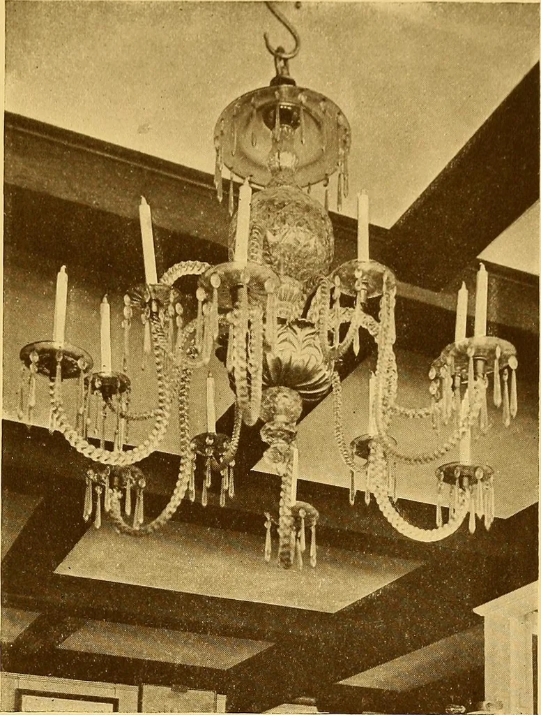An illustration from The Marine room of the Peabody museum of Salem, 1921, leaf 290