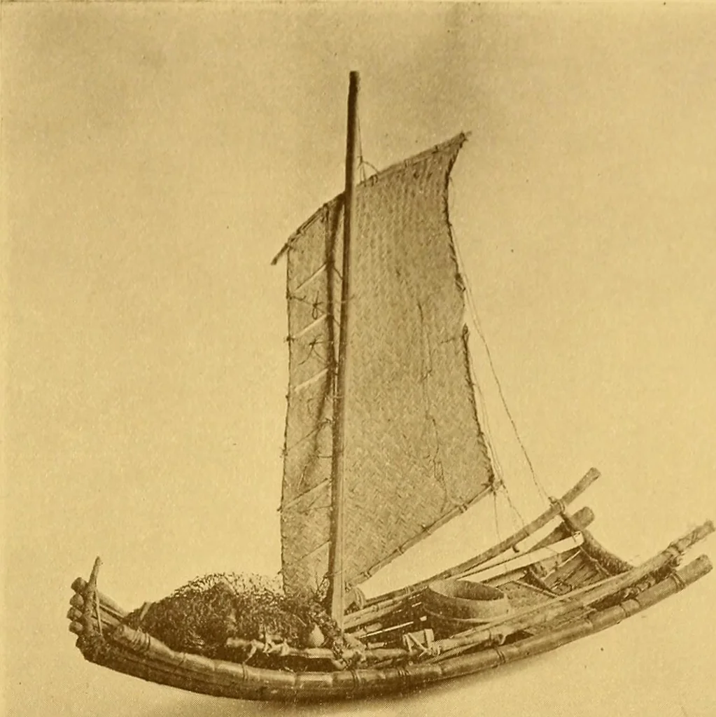 An illustration from The Marine room of the Peabody museum of Salem, 1921, leaf 298