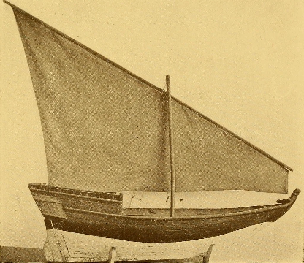 An illustration from The Marine room of the Peabody museum of Salem, 1921, leaf 302