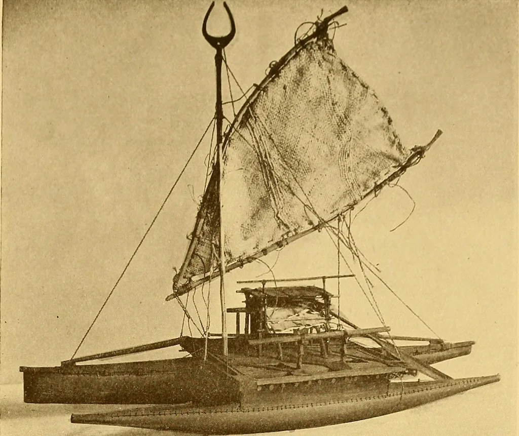 An illustration from The Marine room of the Peabody museum of Salem, 1921, leaf 310