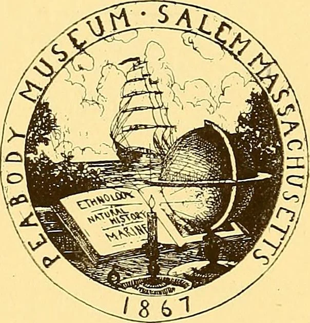 An illustration from The Marine room of the Peabody museum of Salem, 1921, leaf 7