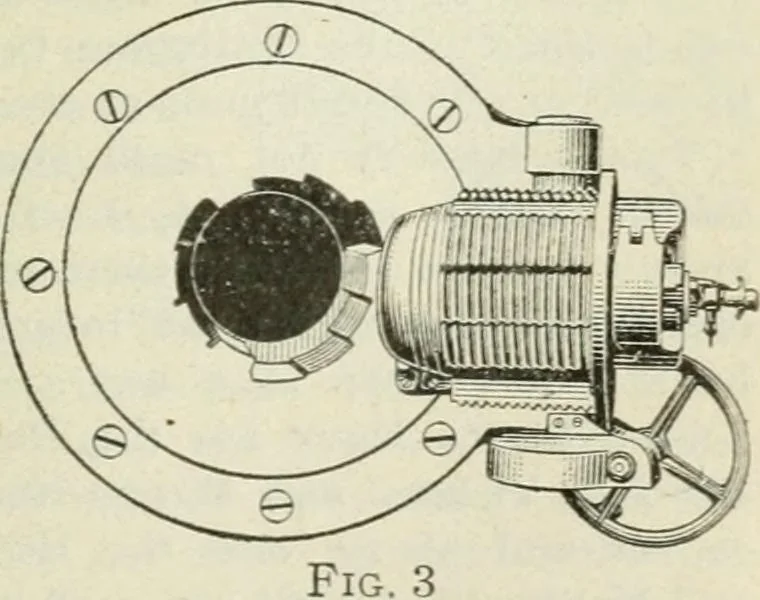 An illustration from The mariners' handbook; a convenient reference book for navigators, yachtsmen, and seamen of all classes, 1906, leaf 232