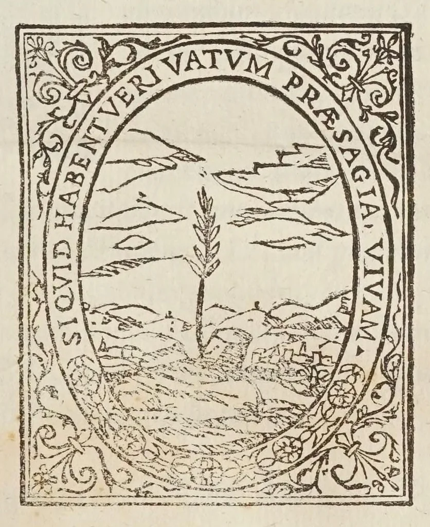 An illustration from Marini Ghetaldi ... Apollonius rediuiuus, seu, Restituta Apollonii Pergaei inclinationum geometria, 1607, leaf 37