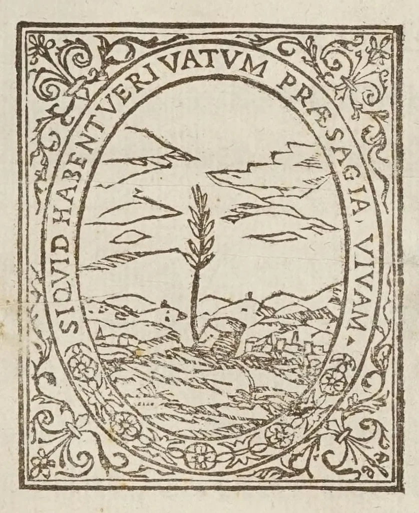 An illustration from Marini Ghetaldi ... Apollonius rediuiuus, seu, Restituta Apollonii Pergaei inclinationum geometria, 1607, leaf 5
