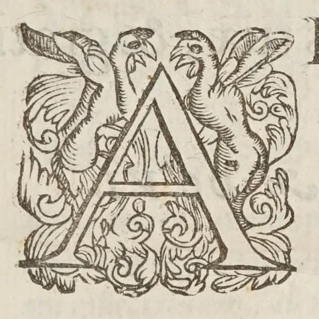An illustration from Marini Ghetaldi ... Apollonius rediuiuus, seu, Restituta Apollonii Pergaei inclinationum geometria, 1607, leaf 7