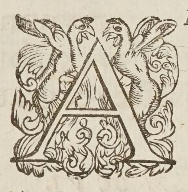 An illustration from Marini Ghetaldi ... Apollonius rediuiuus, seu, Restituta Apollonii Pergaei inclinationum geometria, 1607, leaf 9