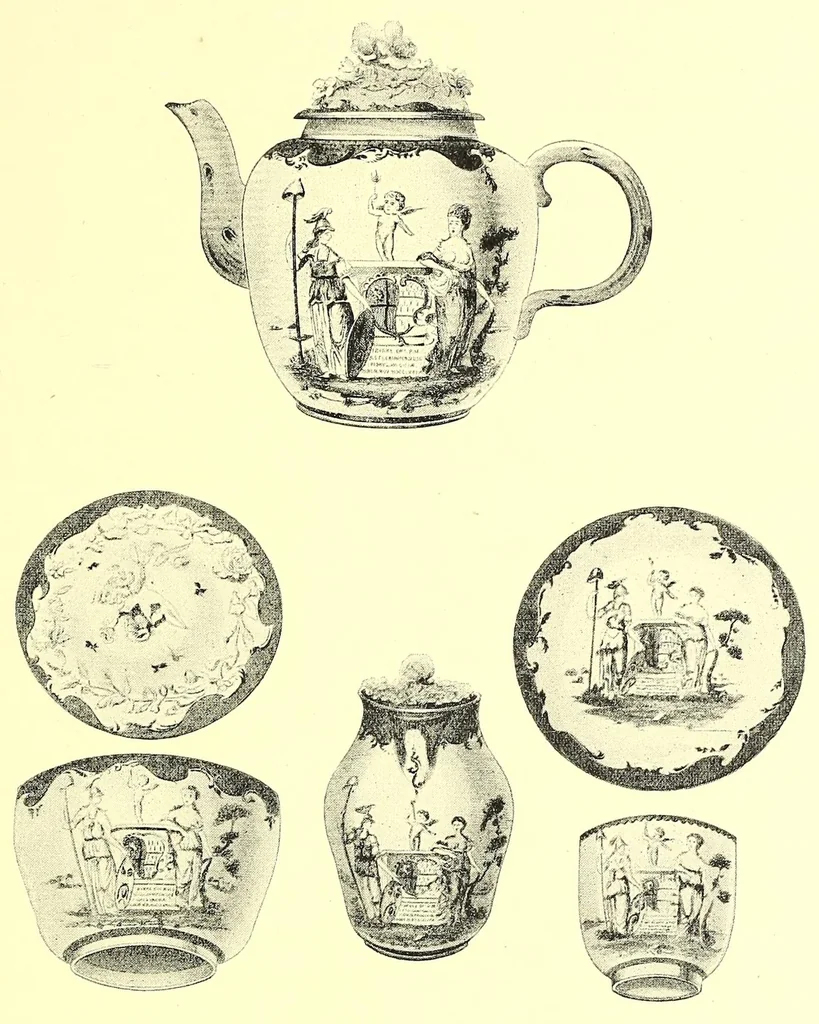 An illustration from Marks and monograms on European and Oriental pottery and porcelain , with historical notices of each manufactory; over 5000 potters' marks and illustrations, 1912, leaf 919