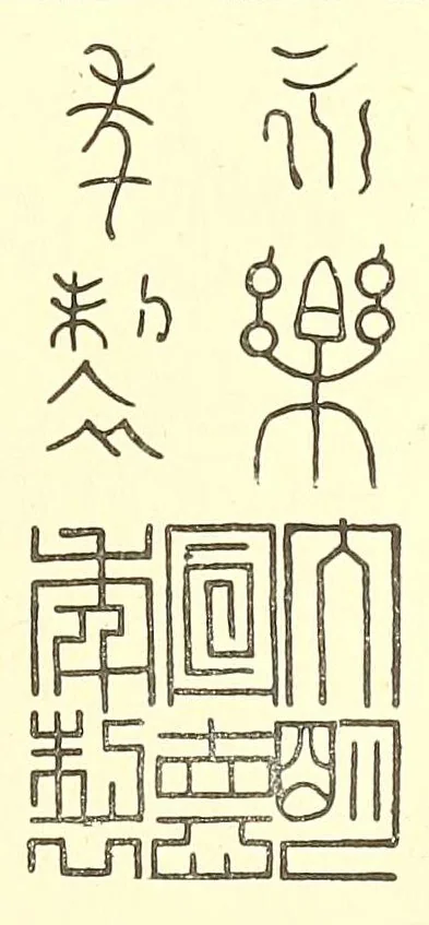 An illustration from Marks and monograms on European and oriental pottery and porcelain, with historical notices of each manufactory; over 3500 potters' marks and illustrations, 1908, leaf 375