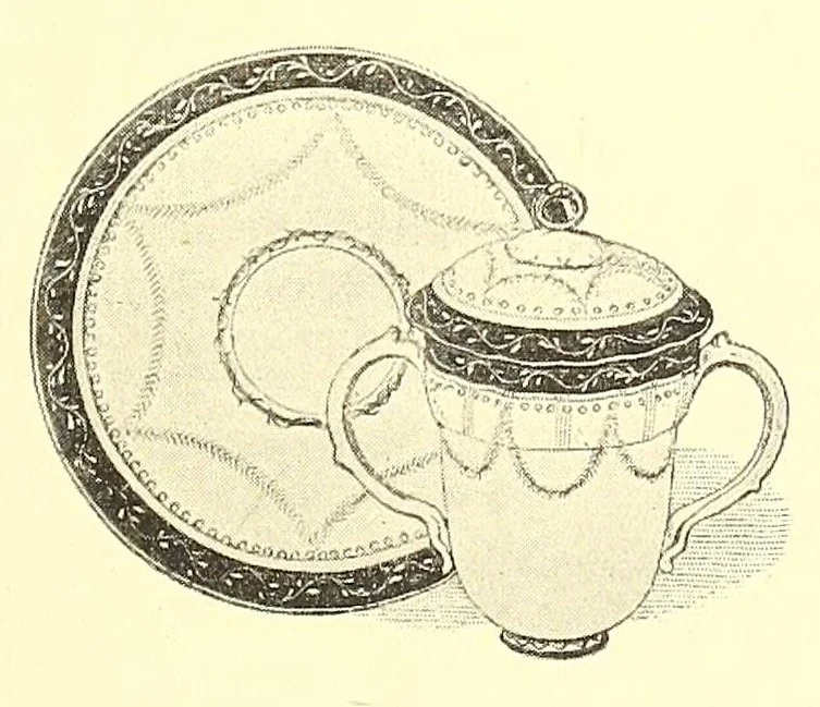 An illustration from Marks and monograms on European and oriental pottery and porcelain, with historical notices of each manufactory; over 3500 potters' marks and illustrations, 1908, leaf 993