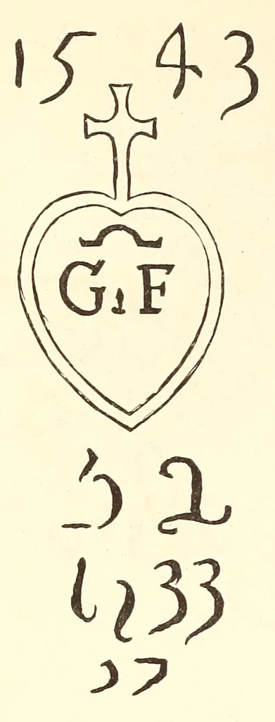 An illustration from Marks and monograms on European and Oriental pottery and porcelain : with historical notices of each manufactory, preceded by an introductory essay on the vasa fictila of the Greek, Romano-British, and mediaeval eras, 1886, leaf 106