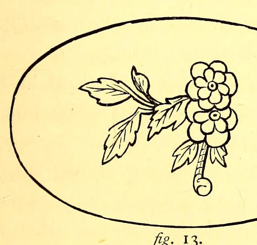 An illustration from Marks and monograms on pottery & porcelain of the renaissance and modern periods, with historical notices of each manufactory, preceded by an introductory essay on the vasa fictilia of the Greek, Romano-British, and mediæval eras; and an appendix containing a brief history of the country of Japan and its keramic manufactures, &c., &c., 1876, leaf 927