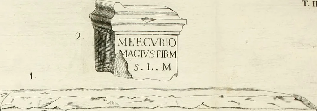 An illustration from Marmi cremonesi, ossia, Ragguaglio delle antiche inscrizioni che si conservano nella villa delle Torri de' Picenardi : opera, 1791, leaf 339
