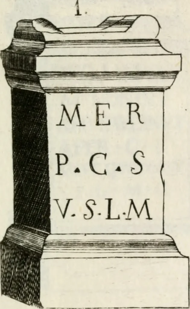 An illustration from Marmi cremonesi, ossia, Ragguaglio delle antiche inscrizioni che si conservano nella villa delle Torri de' Picenardi : opera, 1791, leaf 340