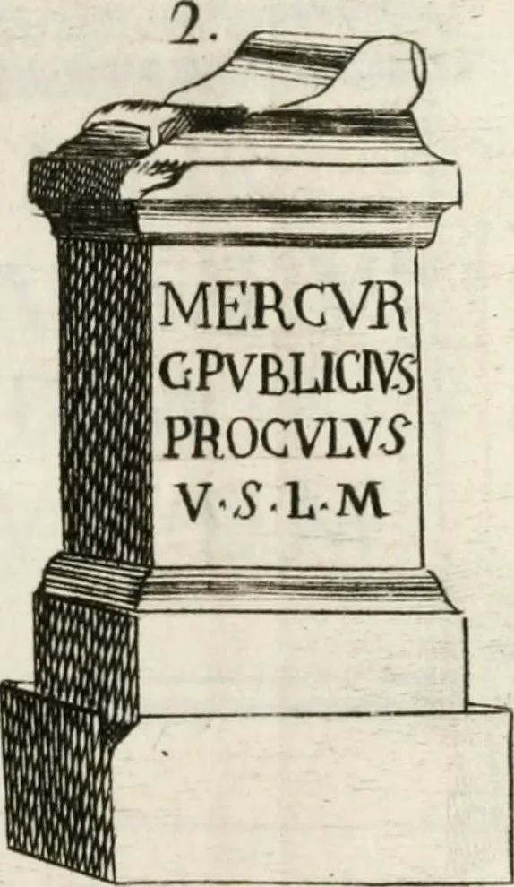 An illustration from Marmi cremonesi, ossia, Ragguaglio delle antiche inscrizioni che si conservano nella villa delle Torri de' Picenardi : opera, 1791, leaf 340