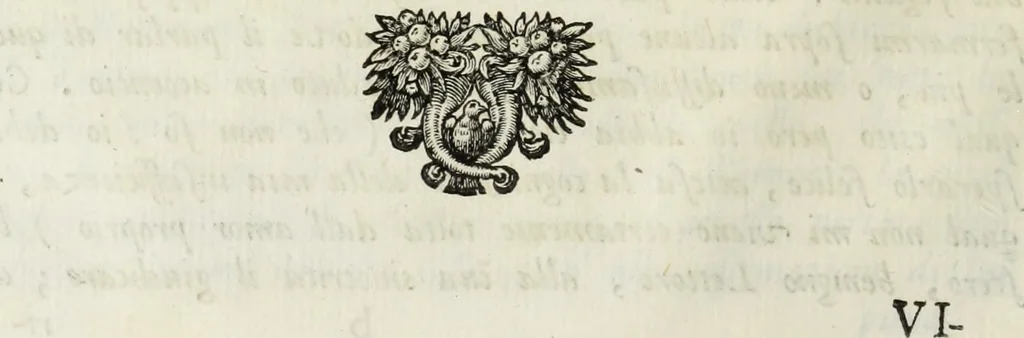 An illustration from Marmi eruditi, ovvero, Lettere sopra alcune antiche inscrizioni, 1719, leaf 13