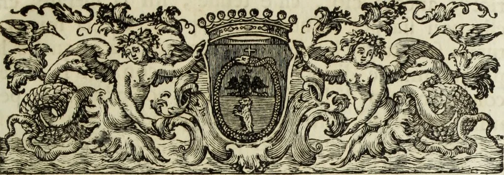An illustration from Marmi eruditi, ovvero, Lettere sopra alcune antiche inscrizioni, 1719, leaf 32
