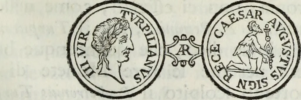 An illustration from Marmi eruditi, ovvero, Lettere sopra alcune antiche inscrizioni, 1719, leaf 58