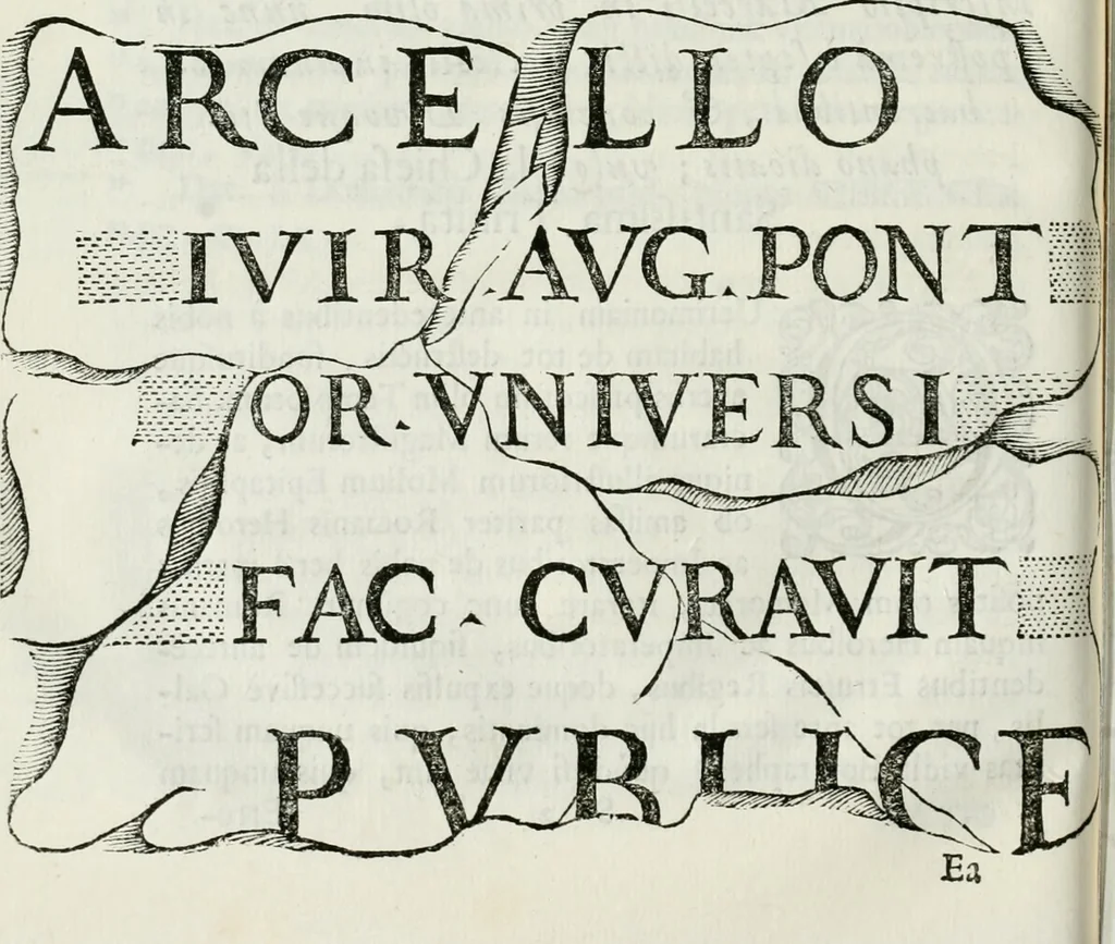 An illustration from Marmora Felsinea : innumeris non solum inscriptionibus exteris hucusque ineditis : sed etiam quamplurimis doctissimorum virorum expositionibus roborata & aucta : illustrissimo ac amplissimo Bononiae Senatui dicata, 1690, leaf 157